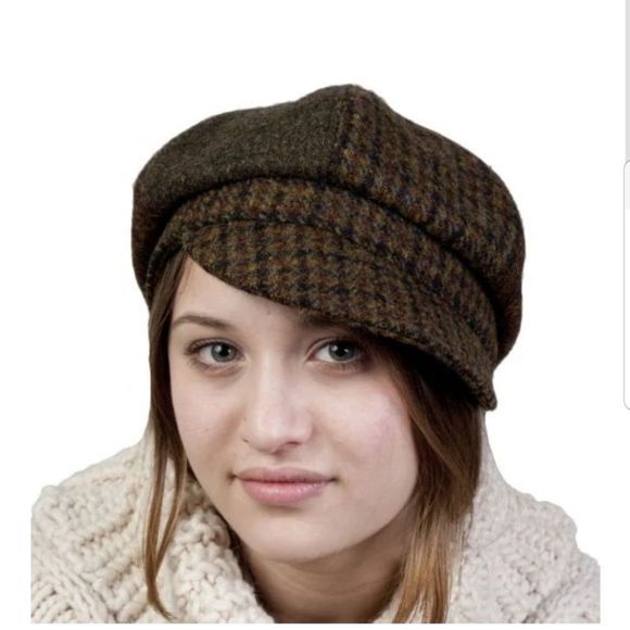 Puffin Gear Wool Green Baker Boy Cap - Picture 9 of 9